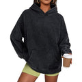 Women Vintage Oversized Pullover Hoodie