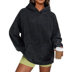 Women Vintage Oversized Pullover Hoodie