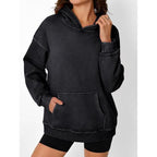Women Vintage Oversized Pullover Hoodie